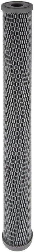 Pentair Pentek NCP-20 Carbon Water Filter, 20-Inch, Whole House Non-Cellulose Carbon Impregnated Pleated Filter Cartridge, 20" x 2.5", 10 Micron