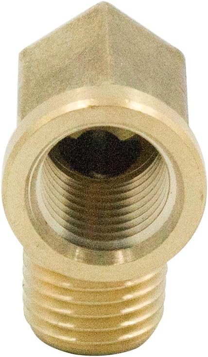 Legines 90 Degree Brass Street Elbow 3/8" NPT Male x 3/8" NPT Female Forged Pipe Fitting (Pack of 2)