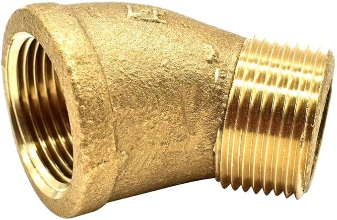 Replacement 3/4 Inch 45 Degree Brass Street Elbow Fitting for Thrifco Plumbing 5317051