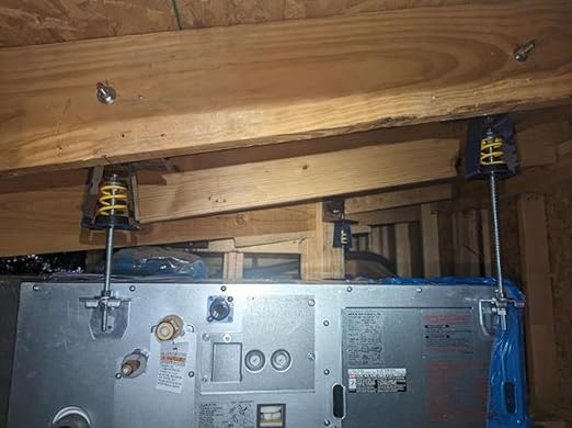 Hanger Mount Vibration Isolator, Spring Isolator Type, Capacity Range: 130 to 175 lb.