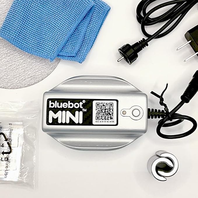 Bluebot Mini WiFi Water Meter, Bundle 3, Indoor/Outdoor, Clamp-on, Fits 3/4”-1” Pipes, Alerts, Live Usage & Leak Monitoring, Ultra-Compact Design, 20% Meter Discount