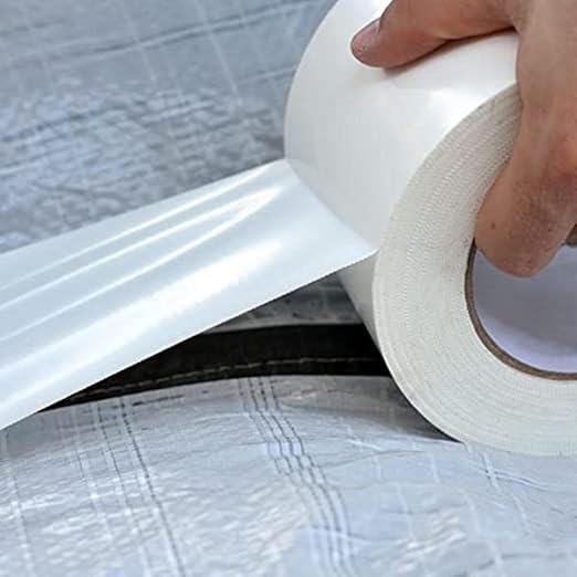 CrawlSpace-DIY - Vapor Barrier Tape, [3 Pack] 4" x 180' PE 12mm Polyethylene Tape, Moisture Barrier Seal and Seam, Insulation Tape for Crawl Space Vapor Barrier, Marine & More