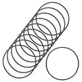 10-Pcak Nitrile Rubber O-Rings, 132mm ID, 140mm OD, 4mm Width, Metric Sealing Washer Gasket for Automotive Machine Plumbing/Faucet/Air or Gas Connections, Resists Oil and Heat
