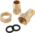 Watflow 1/2" NPT Water Meter Coupling, 3/4" Female NPT for DN15 Water Meter