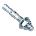 Party Animals 1/2 x 3-1/2 Inch Wedge Anchor, 5 PCs Zinc-Plated Industrial Anchor Bolts for Cement, Concrete