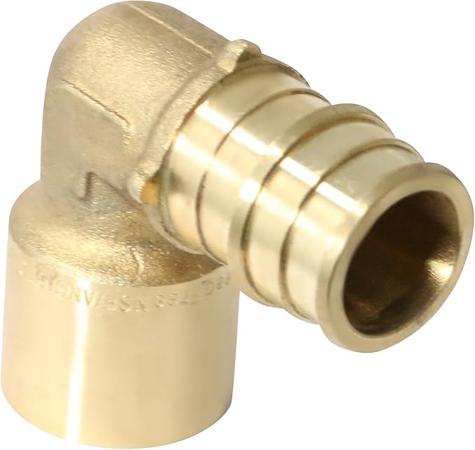 10 Pcs XFITTING Pex A 3/4 Inch x 3/4 Inch Female Elbow Sweat, 31-1-2=10XX
