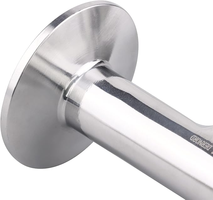 DERNORD Clamp Tee 3 Way Stainless Steel 304 Sanitary Fitting Fits 1.5" Tri-clamp, 19mm Pipe OD