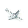 HASWARE Toggle Bolt Zinc Plated Steel and Wing Nut for Hanging Heavy Items on Drywall 1/8 x 2 (25 Pack)