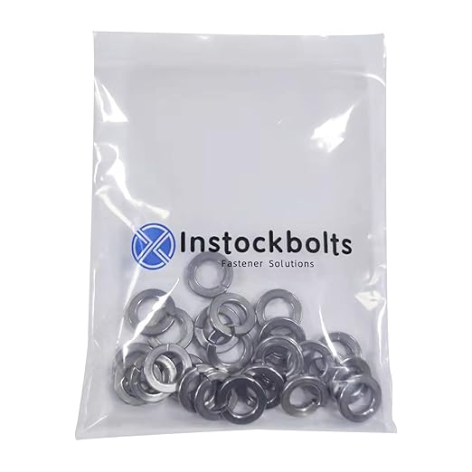 #10 x 0.334 OD Split Lock Washer, 18-8 (304) Stainless Steel Spring Lock Washer 100PCS