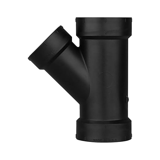 CHARLOTTE PIPE 2X2X1 1/2 DWV WYE REDUCING All HUB DWV (Drain, Waste and Vent) (25 Unit Box)