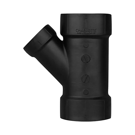 CHARLOTTE PIPE 3X3X2 DWV WYE REDUCING ALL HUB DWV (DRAIN, WASTE AND VENT) (1 Unit Piece)