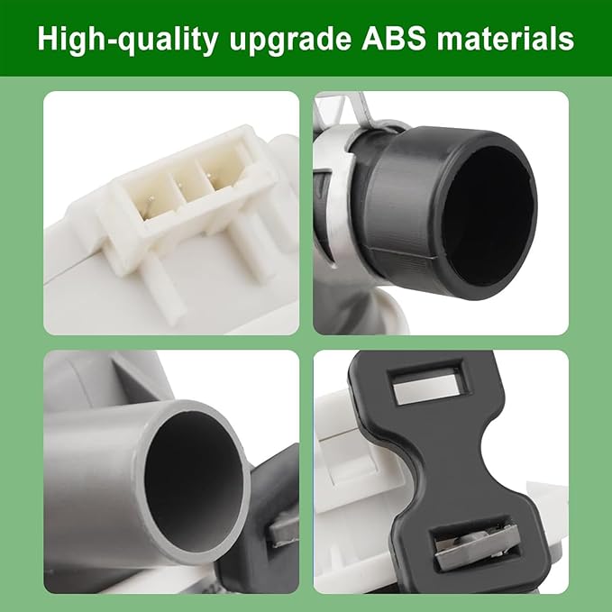 ABQ73503002 ABQ73503004 Dishwasher Drain Pump Compatible with Kenmore/LG Dishwasher, Replace 4116058 AP5973786 PS11706890 EAP11706890