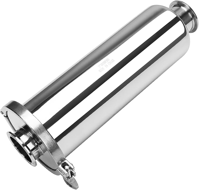 DERNORD 2 Inch Tri-Clamp Filter - Sanitary Fittings Inline Straight Strainer SS304 with 30 Mesh Stainless Steel Screen
