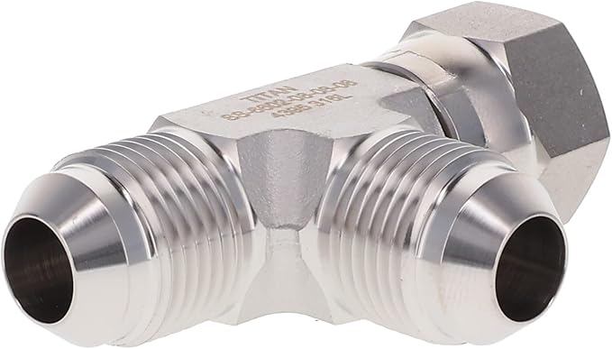 Hydraulics Direct | 6602-06-06-06 | 3/8" JIC Swivel Nut Run Tee