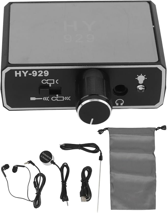 Water Leakage Detector, Water Pipe Leakage Monitor, High Sensitivity Water Pipe Leak Sensor, for Underground Water Leakage Site Construction Car Maintenance