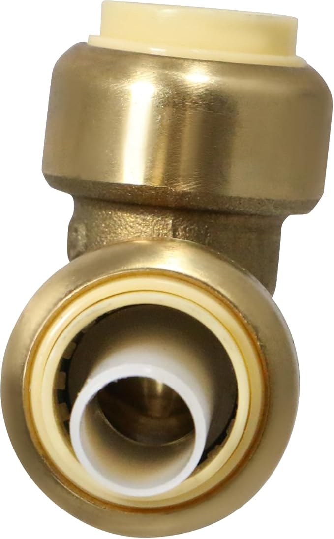 XFITTING Push to Connect 1/2 inch Elbow, Push Fit Elbow, 2 Pieces