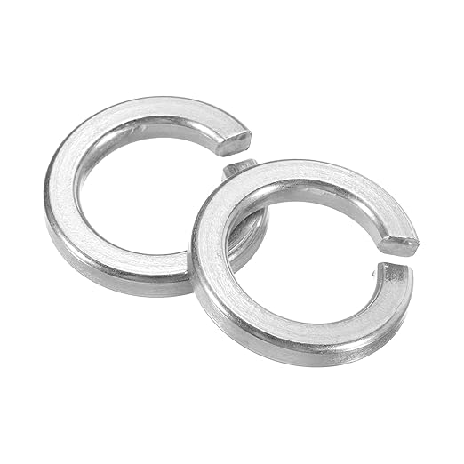 uxcell 40 Pcs M12 Split Lock Washers, 304 Stainless Steel Spring Lock Washer 12mm ID 18.7mm OD 3.25mm Thick for Screws Bolts Fasteners