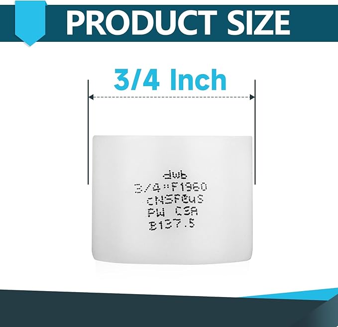 (Pack of 100) Seelink 3/4 Inch Inch PEX A Expansion Rings, Expansion Rings and Sleeves for PEX A Pipe and Fitting Connection