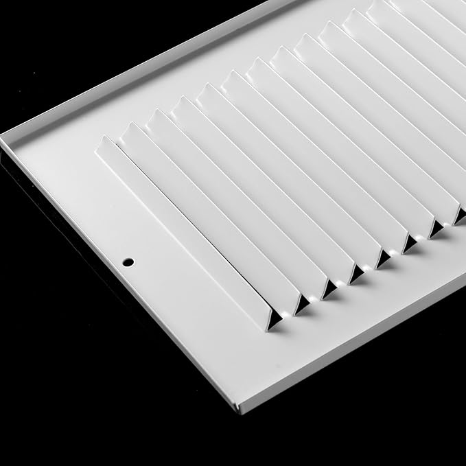 Return Vent Cover 30 x 12(Duct Opening Size),Air Return Vent Cover,Flat Vent Cover,Return Air Grilles,Outer Dimensions:31.75"Wx13.75"H(30"W x 12"H, Duct Opening)