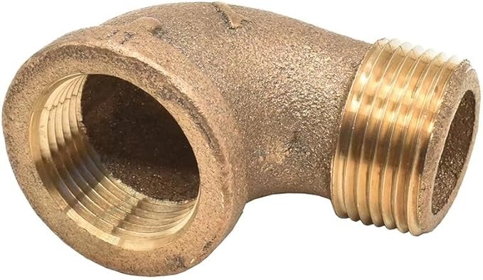Replacement 1 Inch 90 Degree Brass Street Elbow Fitting for Thrifco Plumbing 5317043