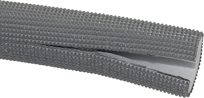 Pipe Insulation Tubing, BESUNTEK 6ft Heat Preservation Insulated Foam Tubing Handle Grip Support, for Water Pipes, air Conditioning Pipes (0.35" × 0.39", Black, BESUNTEK-121)