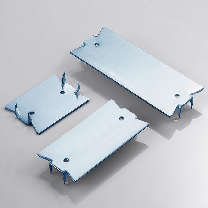 Wensilon(30 pcs) Zinc 1.5X4 Inch 16-Gauge Anti-Nail Protection Plate Shield, Nail Plate for Wood Studs, Steel Cable Wire Protector Plate with Sharp Pointed Prongs for Protection Plumbing and Wiring