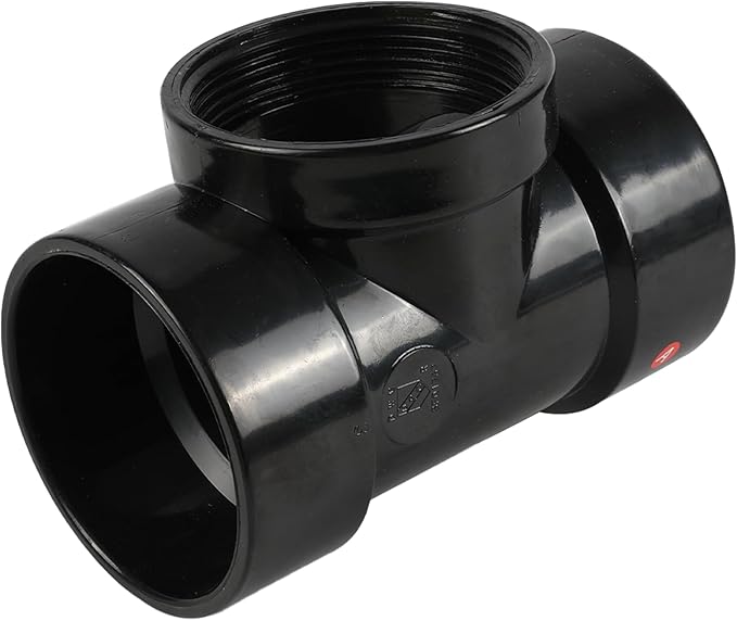 5-Pack EFIELD 2 in. ABS DWV Cleanout Test Tee Fittings