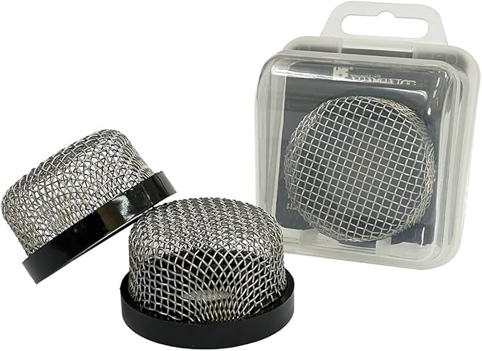 Cosmostar Stainless Steel Strainer ¾ Inch -14, Aerator Screen Wire Mesh Compatible with Livewell Pump, Industrial Plumbing Inline, Garden Washers Water Filter Sprayer Garden Hose Suction Line. (2)