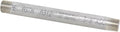 1 1/4" x 24" 304 Stainless Steel Schedule 80 S80 Nipple Threaded Both Ends TBE Seamless