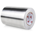 BOMEI PACK Aluminum Foil Tape,Heavy Duty Metal Duct Tape,High Temperature Silver Tape,Perfect for Sealing & Patching,HVAC,Air Ducts,Insulation and Metal Repair (8 Inch x 55 Yards)