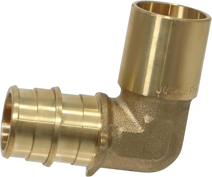 10 Pcs XFITTING Pex A 3/4 Inch x 3/4 Inch Male Elbow Sweat, 30-1-2=10XX