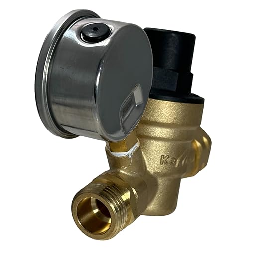 XFITTING 3/4 in Water Pressure Regulator with Gauge 3-4-1=5