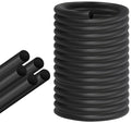 ToLanbbt Backer Rod EPDM Rubber 5/8" Diameter x 20' Length Caulk Saver Door Window Weather Stripping Seal for Concrete Filling Joints and Gaps (Black)