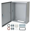 Waterproof Electrical Enclosure 16 x 16 x 6'', Outdoor Electrical Box Weatherproof, Electrical Junction Box with Reinforced Lock