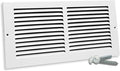 14 x 10 Inch Return Air Vent Cover, Solid Steel HVAC Grille for Wall or Ceiling, White Duct Opening, Durable Return Air Vent Cover, Airflow Ventilation Grille for Home or Office