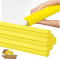 Hanaive Yellow 6 Pcs 40 x 3. 5 x 1 Inch Pipe Insulation Foam Tube Pre Slit Clamp Foam Noodles for Padding Jumbo Pool Noodles Large Tube for Swimming Floating Craft Projects Padding Bumper