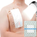 12"x12" Waterproof Shower Cover Incision Bandages for Large Wound with No Glue On The Center Adhesive Transparent Shower Protector Post Surgical Water Barrier Guard Pack of 14