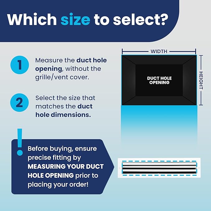 4x22 Inch (Duct Opening) Aluminum 1-Way Air Flow Vent – HVAC Vent Cover for Wall or Ceiling – Quiet HVAC Wall Register with Multi-Shutter Damper – Adjustable Curved Blade - Plastic Seal for Tight Fit