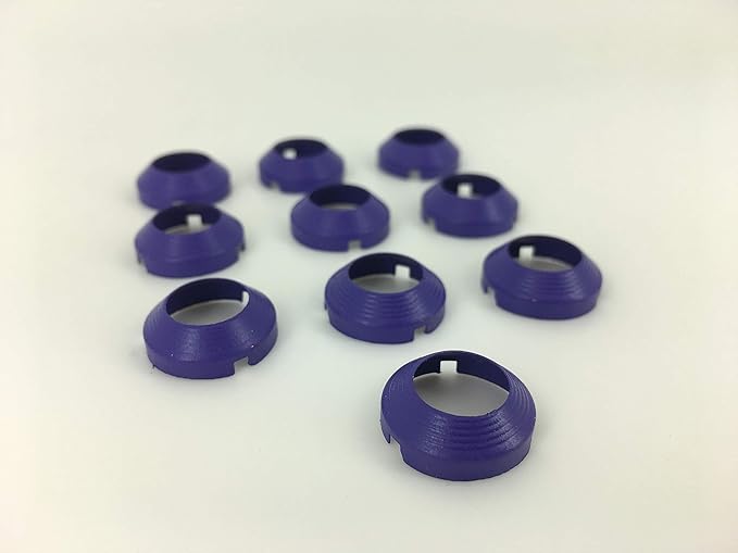 1/2” - 10 Pack - FS08-10PK - SAE Flare Seal Fitting - Refrigeration, HVAC, Ductless, Schrader Valve or Mini Split Applications (1/2", 10 Pack)
