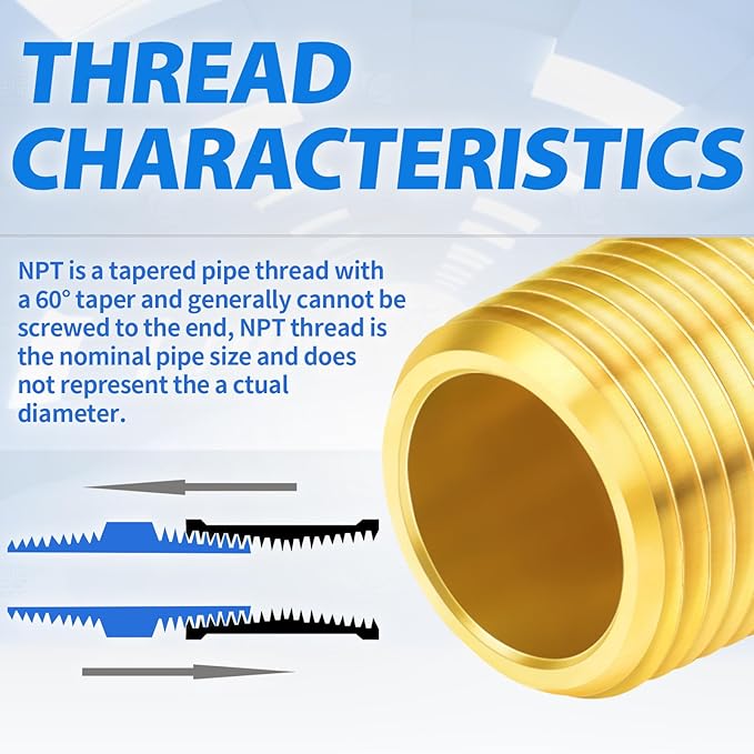ChillWaves Brass Compression Tube Fitting, 3/8" OD x 1/2" NPT Male 90 Degree Elbow Compression Union Connector(2-PACK)