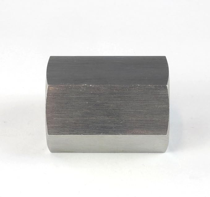 HFS(R) Hex Coupling Coupler 1" Female NPT x 1" Female NPT Stainless Steel 304