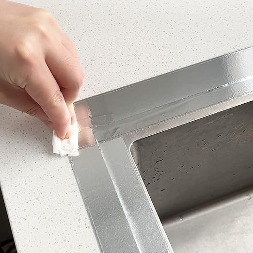 TAPEBEAR Aluminum Foil Tape, Aluminum Air Duct Tape, Withstand 80°C to 100°C, Heat Resistant Tape Insulation Tape for HVAC, Sealing & Patching, Metal Repair, 3inch x 50yard,20Rolls