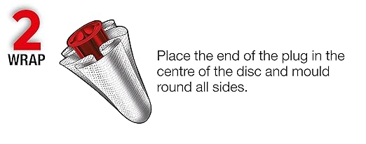 (50 Discs) - Fixing Wall Anchors Fast! Ideal for Loose Wall fixtures Such as Curtain Rails, Toilet roll Holders. Ideal for Drywall and Masonry.