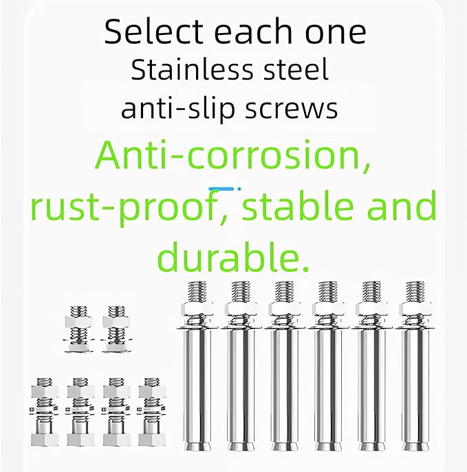 Mini Split Wall mounting Bracket Fits 9000-36000 BTU condensers Required mounting Screws Included Maximum Weight 600 lbs. 1.7 Thickness mm Stainless Steel Wall Mount Air Conditioner Bracket