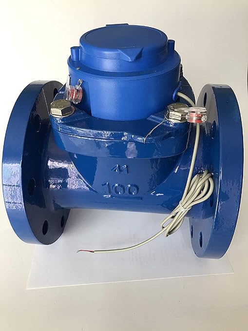 DAE WP-400m 4" Woltmann Helix Water Meter, Pulse Output, Cubic Meter