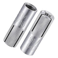 Wensilon(100 pcs) 5/16"-18 Premium Stainless Steel Drop in Anchors Assortment, Knurled Drop-in-Anchor for Solid Concrete, Internal Forced Expansion Screw Bolts
