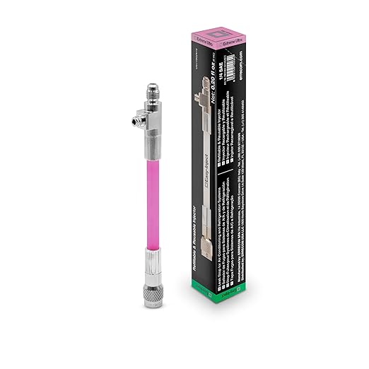Extreme Ultra A/C Leak Stop Direct Easy Inject Solution for HVAC&R Systems up to 6 Tons with 1/4 SAE Charging Port, for all Refrigerants and Oils | Reusable, Refillable, US Patented - 0.2 fl oz (6 mL)