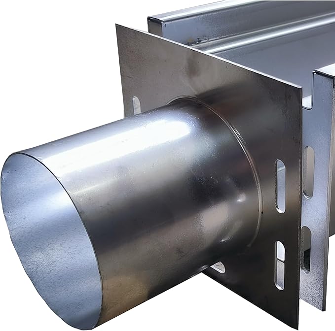 304 Stainless Steel Channel Drain End Outlet for 3” Pipe