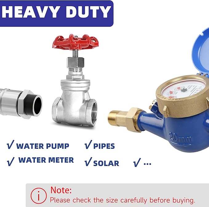 3" NPT Stainless Steel Gate Valve, Heavy Duty Female x Female Thread Manual Rotary Sluice Valve with Wheel Handle for Water, Oil, Gas, Industrial Plumbing, and HVAC Systems (3", DN80)
