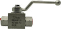 LX-KHB 1/4" NPT 3-Way Ball Valve, Carbon Steel, 7250 PSI, Hydraulic-Industrial